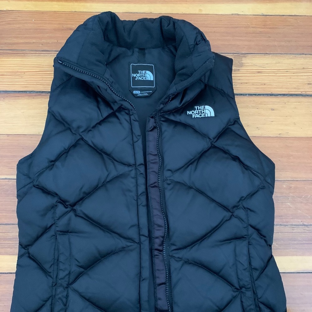 The North Face Black Puffer Vest